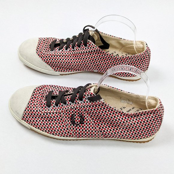 Fred Perry Other - Comme de Garçons SHIRT x Fred Perry Sneakers Red